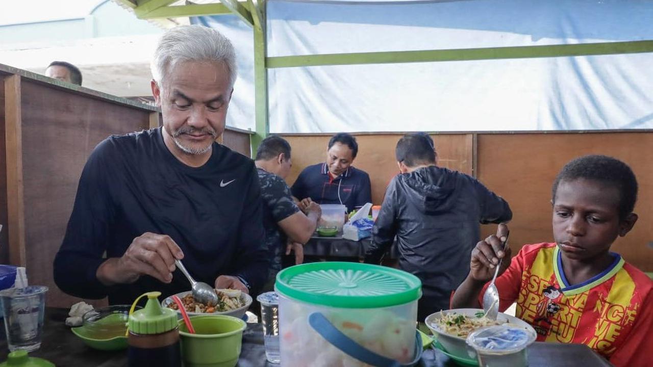 Ganjar mengapresiasi toleransi dan keramahan masyarakat asli meski banyak para pendatang dari luar Merauke.