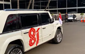 Mobil Maung Prabowo dan Gibran Tampil Beda di Sidang Tahunan MPR
