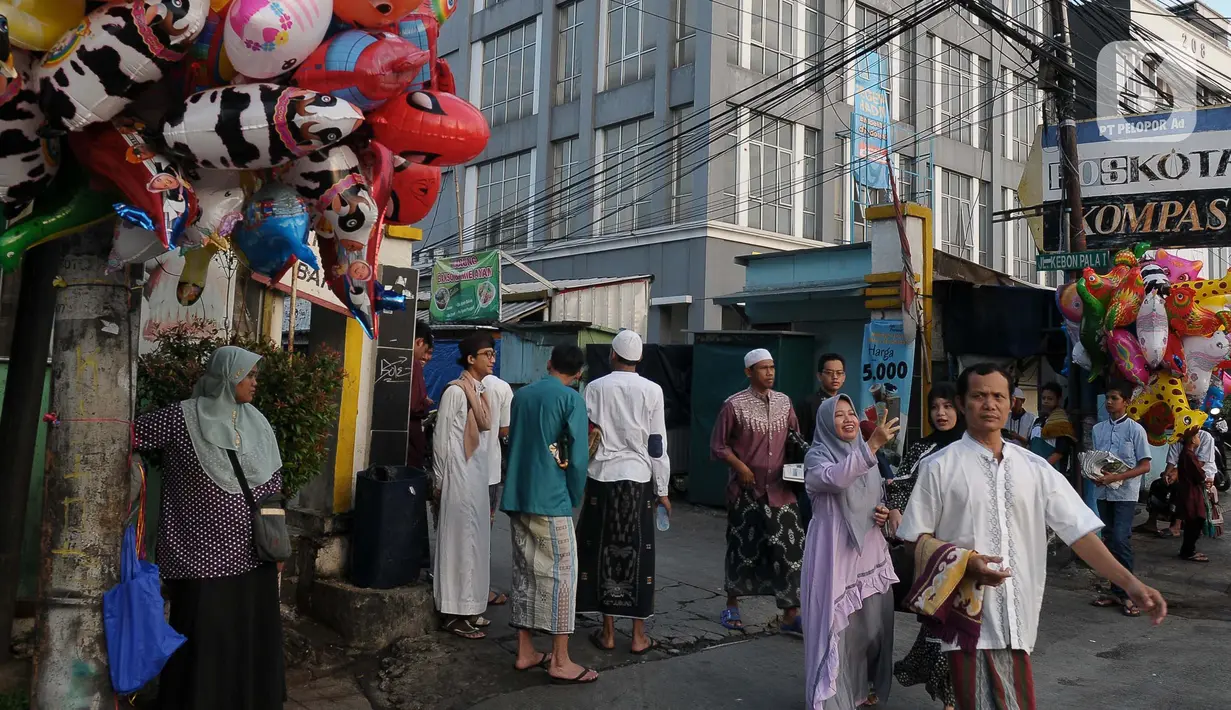 Pelaksaan Sholat Idul Adha dimulai pukul 06.45 WIB hingga 07.30 WIB. (merdeka.com/Imam Buhori)