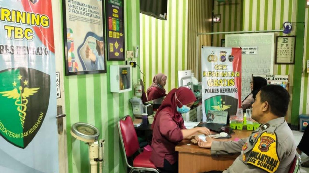 Polda Jateng Cek Kesehatan Bhabinkamtibmas Pelacak TB untuk Perkuat Penanganan Tuberkulosis