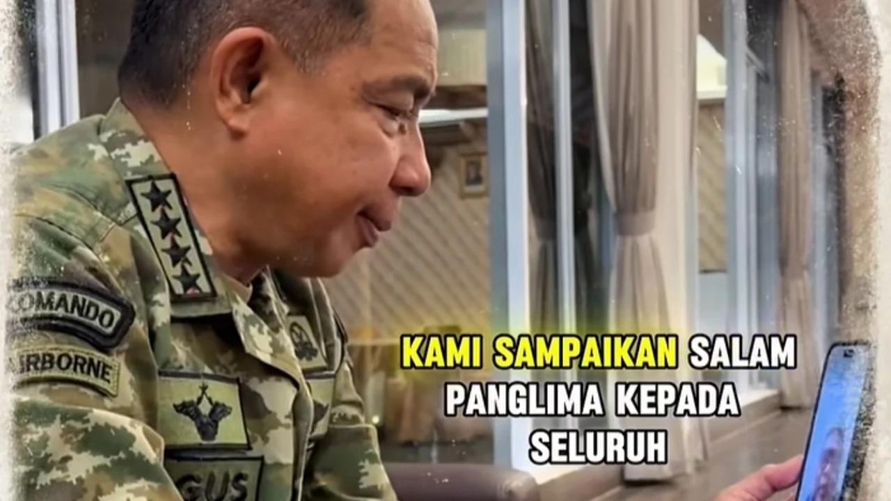 Video Call dari Indonesia, Panglima TNI Jenderal Agus Instruksikan Prajurit di Lebanon Masuk Bunker!