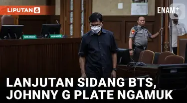 Johnny G Plate Ngamuk di Sidang Lanjutan Korupsi BTS