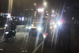 Massa Demo Bubar, Jalan Tosari dan Sudirman Kembali Dibuka (Merdeka.com)