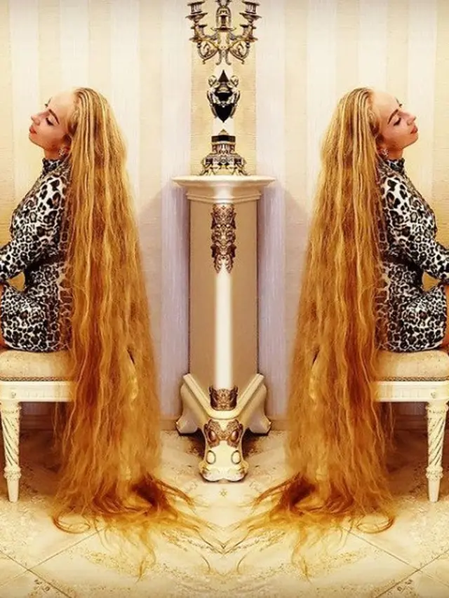 rapunzel di dunia nyata (foto: Instagram/@alenuwka__)