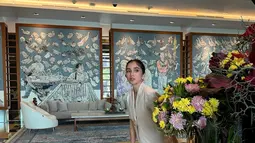 Istri Andhika Pratama ini memang dikenal selalu berhasil menjaga penampilan agar tetap modis. Ussy mengungkapkan salah satu rahasia awet mudanya adalah rajin berolahraga.   (Liputan6.com/IG/@ussypratama)