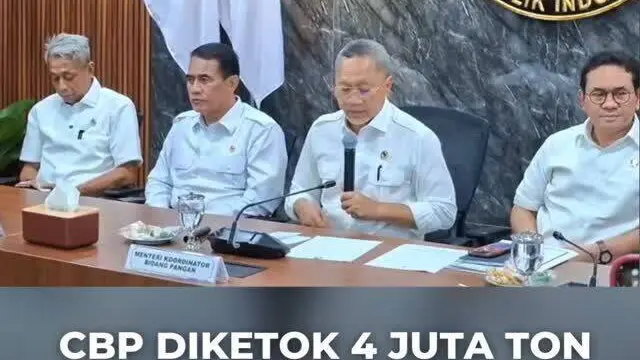 CBP Diketok 4 Juta Ton Tahun Depan, Satu Harga Acuan Beras Digodok Pemerintah
