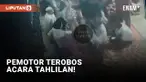 Kacau! Pemotor Terobos Makan-makan Pasca Tahlilan