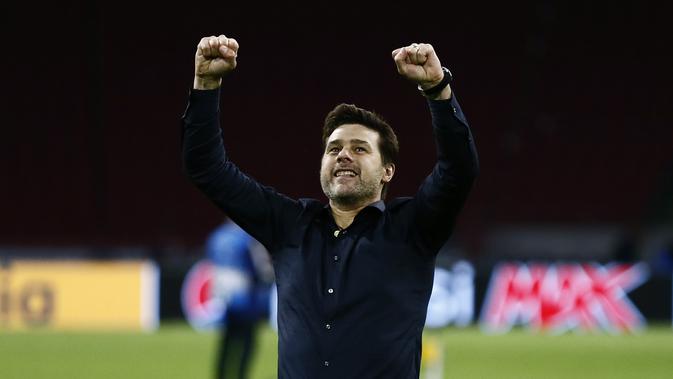 Manajer Tottenham Hotspur Mauricio Pochettino (AP Photo/Peter Dejong)