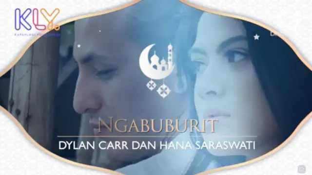 Menanti waktu berbuka puasa, ini ngabuburit ala Dylan Carr dan Hana Saraswati.