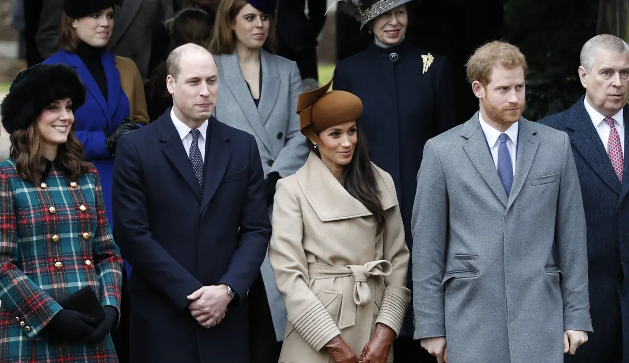 Seperti yang sudah diketahui, pihak Kerajaan Inggris benar-benar memutus kontak usai ayah Meghan Markle tersebut menjelekkan kerajaan di media massa. (Adrian Dennis-AFP)