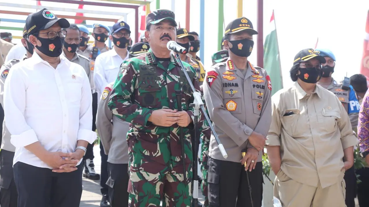 Panglima TNI dan Kapolri