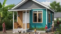 7 Model Rumah Semi Permanen 5x6 di Kampung yang Lagi Banyak Diminati, Cocok untuk Keluarga Kecil