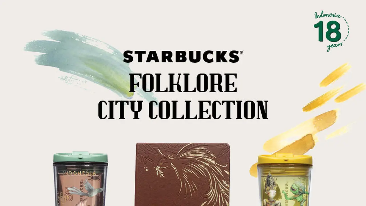 Tumbler Bertema Nusantara Rayakan 18 Tahun Kehadiran Starbucks di Indonesia