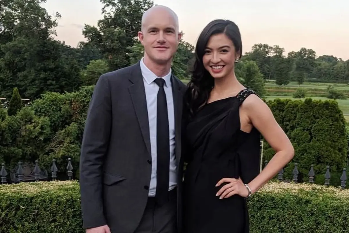 Brian Armstrong dan Raline Shah (Instagram/@ralineshah)
