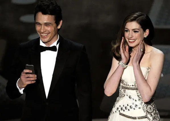 James Franco dan Anne Hathway