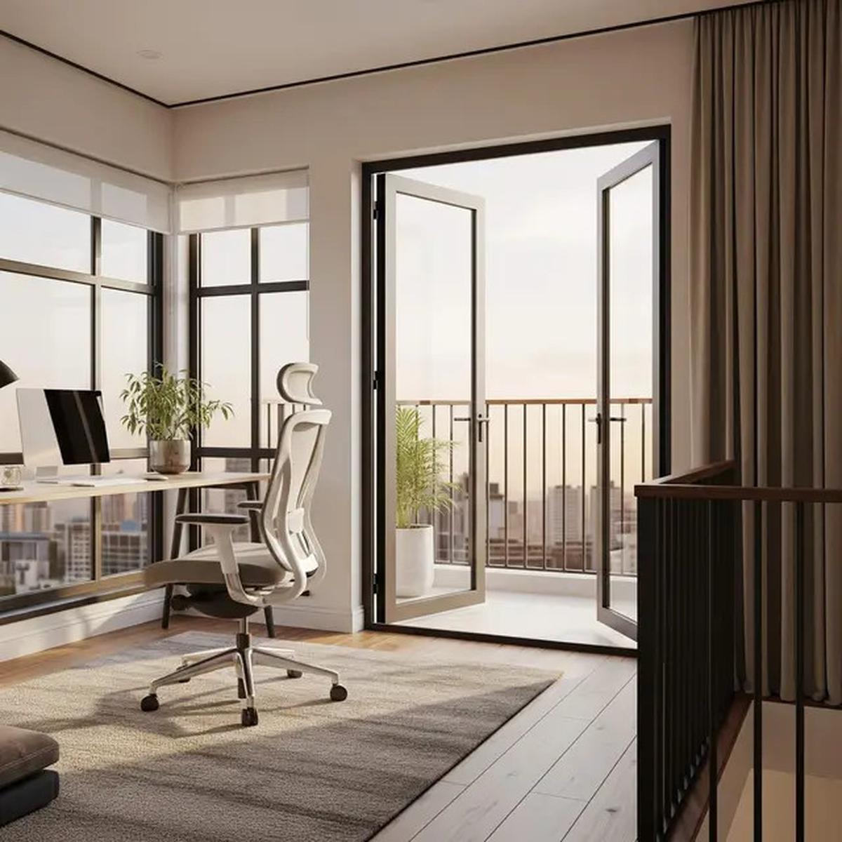 10 Inspirasi Desain Rumah Mezzanine Modern dengan Workspace Cozy di Atas