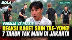 Shin Tae-yong mengaku kaget saat mengetahui laga Persija Jakarta melawan Persib Bandung sudah tujuh tahun tidak digelar di Jakarta karena persoalan izin pertandingan. Duel kedua tim terakhir kali berlangsung di Jakarta pada 2019.