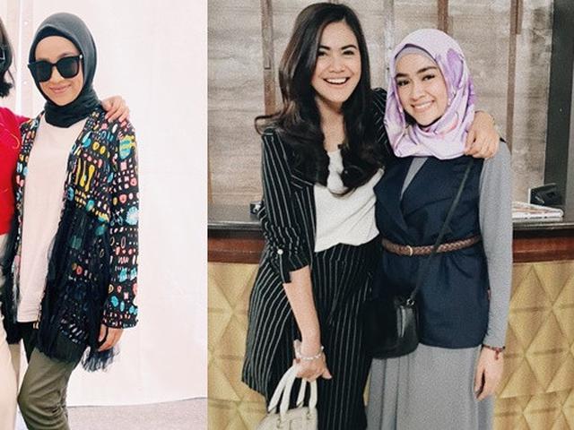 6 Potret Akrab Aryani Fitriana Dan Indah Indriana Di Balik Sinetron Istri Kedua Hot Liputan6 Com