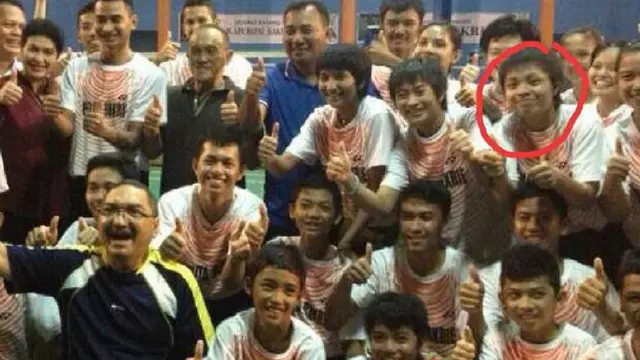 Apriyani Rahayu dan para pebulutangkis di PB Pelita Bakrie
