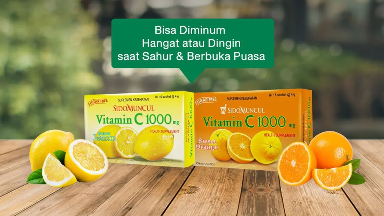 Sido Muncul Vitamin C 1000 mg