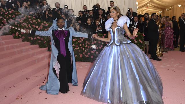 Zendaya dalam Met Gala 2019 (Photo by Evan Agostini/Invision/AP)
