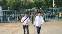 Mensos Saifullah Yusuf dan Wamensos Hadiri Upacara HUT ke-80 TNI di Monas