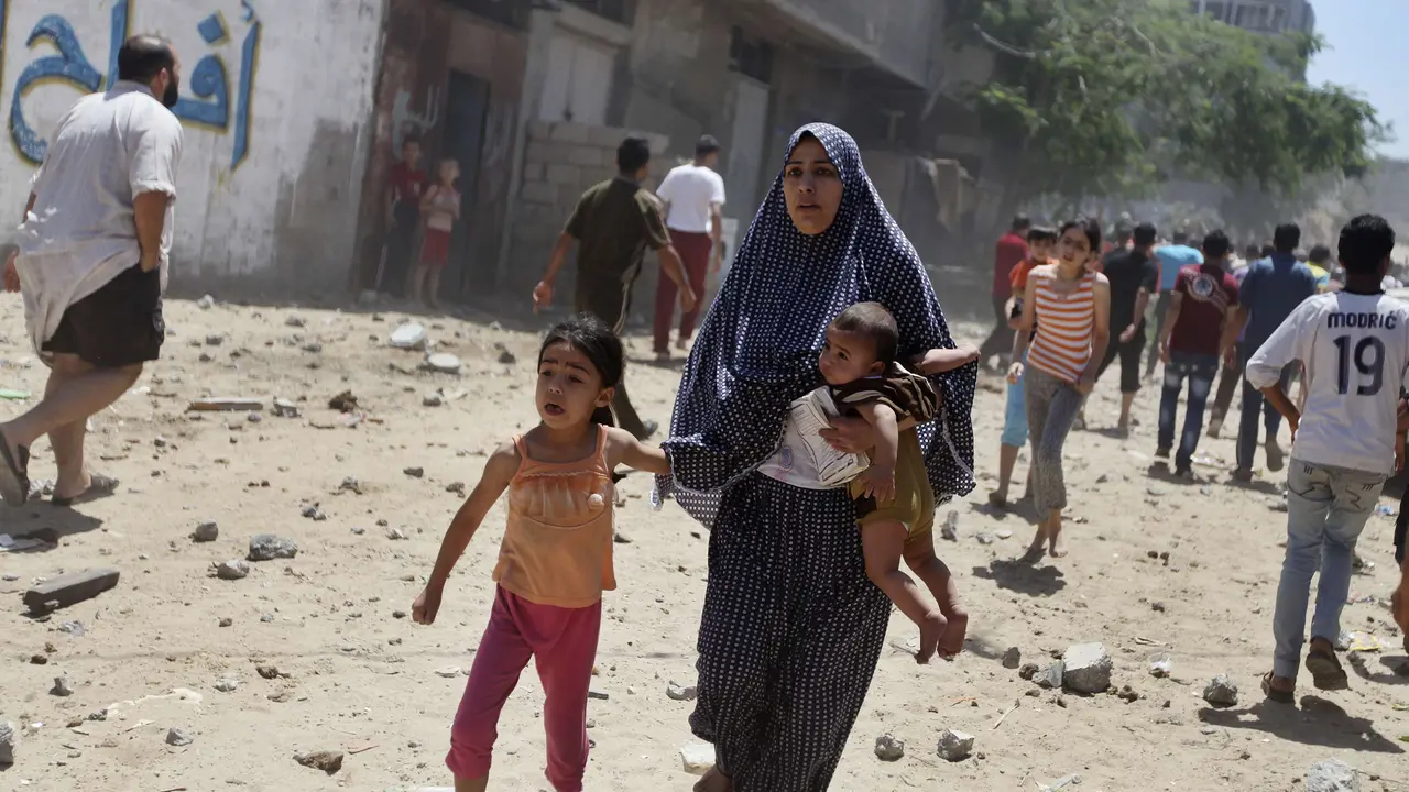 Tangis Warga Palestina Akibat Ulah Israel