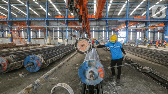 Produksi Beton Menuju New Normal di Plant Karawang PT. Waskita Beton Precast