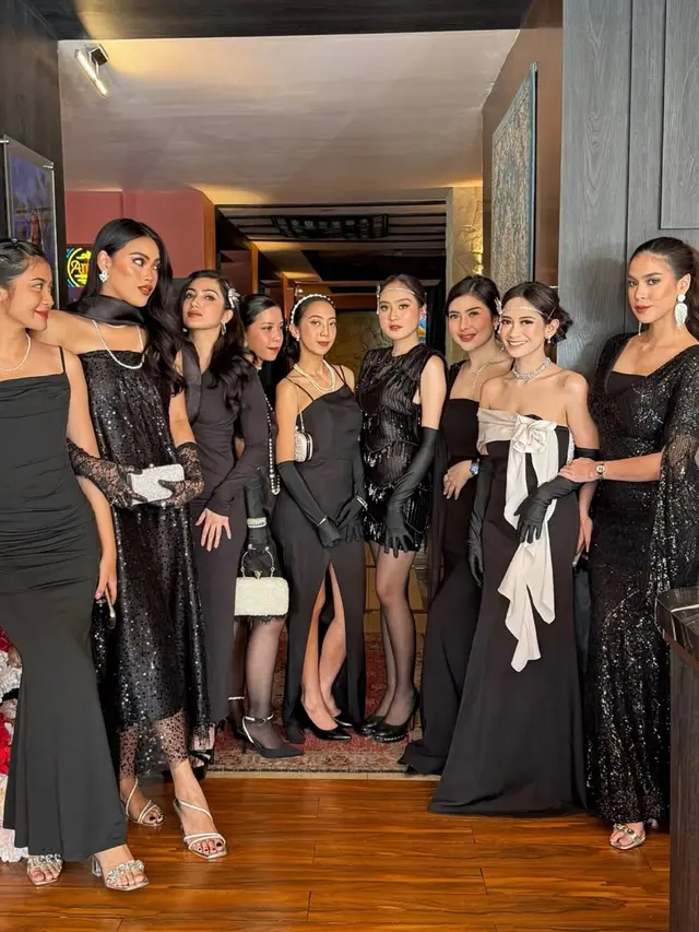 6 Potret Salshabilla Adriani Jadi Bridesmaid di Nikahan Sahabat, Tampil Menawan