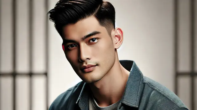 Potongan Rambut Two Block Ala Korea (Foto: Rizka Nur Laily via ChatGPT)