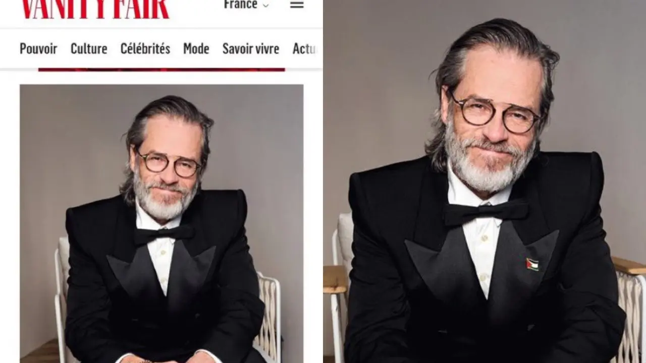 Hapus Pin Bendera Palestina dari Potret Guy Pearce di Cannes, Vanity Fair Mengaku Keliru