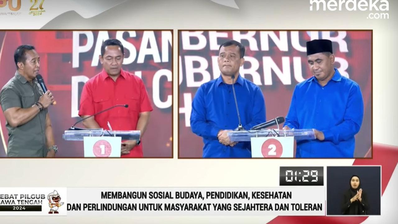 VIDEO: Menohok Luthfi Sikat Andika di Debat Jateng "Joko Sembung Naik Ojek!"