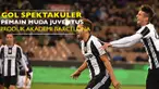 Carlos Blanco pemain Juventus U-19 yang dibeli dari tim Barcelona yunior mencetak gol spektakuler dari tengah lapangan saat melawan Melbourne Victory di turnamen pra musim ICC 2016.