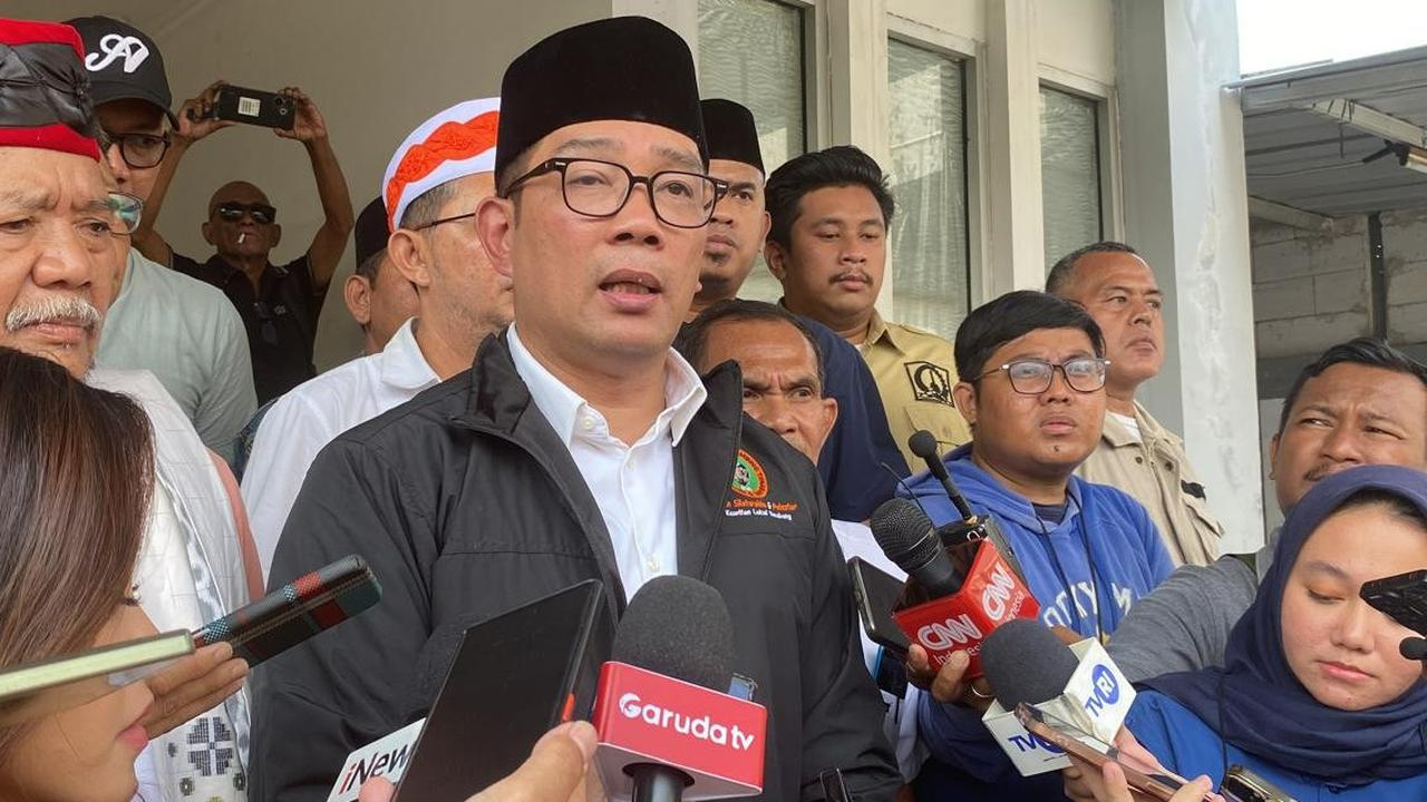 Ridwan Kamil Bakal Umumkan Riza Patria Jadi Ketua Timses Besok