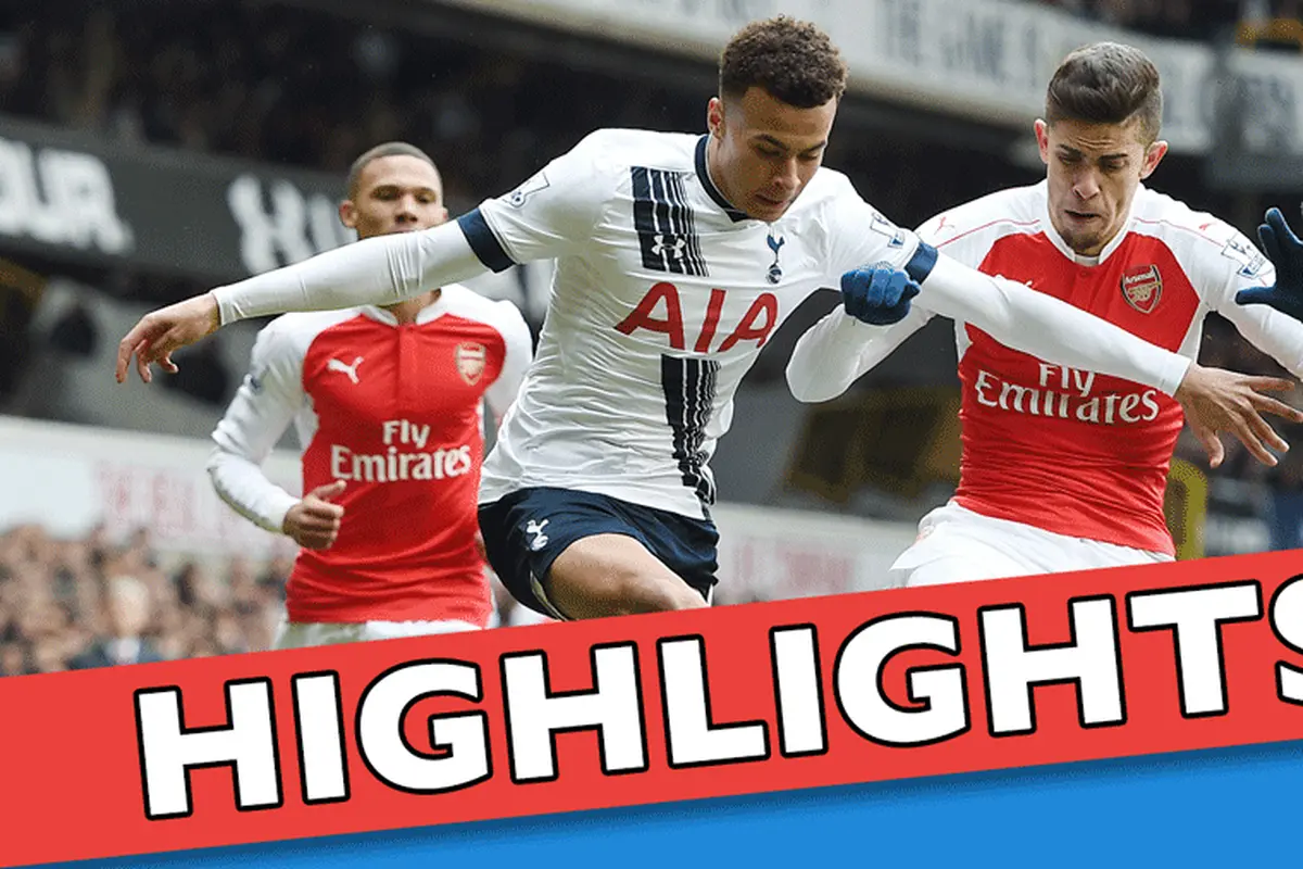 Spurs vs Arsenal 2-2: Gol Sanchez Gagalkan Kemenangan Spurs