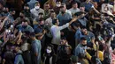 Dalam agenda ini, Jokowi didampingi oleh Pj Gubernur DKI Jakarta Heru Budi Hartono, Kapolda Metro Jaya Irjen Karyoto, Pangdam Jaya Mayjen TNI Mohamad Hasan, Wali Kota Jakarta Pusat Dhany Sukma, dan Dirut Pasar Jaya Arief Nasrudin. (Liputan6.com/Faizal Fanani)