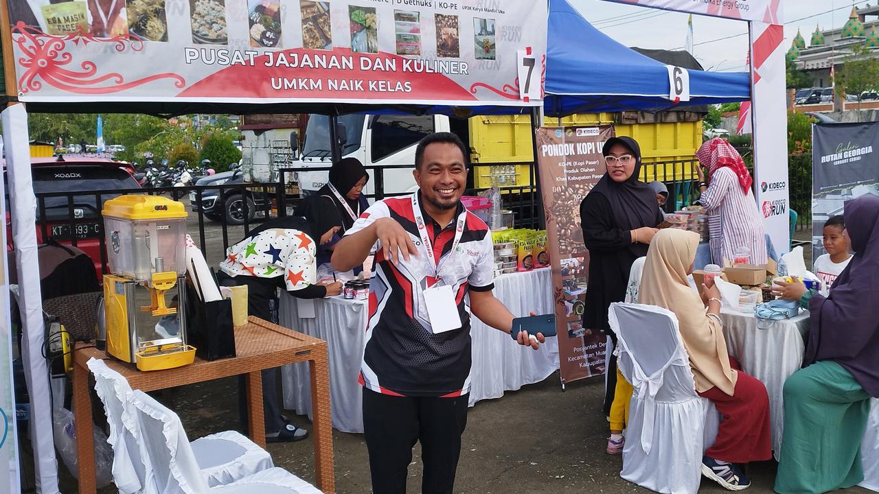 UMKM di Kideco Run di Kabupaten Paser