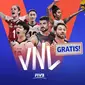 Yuk, Saksikan Live Streaming VNL 2022 General Mulai 31-24 Juli 2022 di Vidio