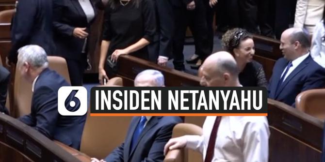 VIDEO: Netanyahu Salah Kursi, Duduk di Tempat PM Israel setelah Kalah Voting