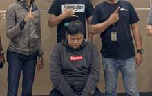 VIDEO: Ini Tampang Remaja Pelaku Begal Lebak Bulus, Lesu Tangan Diborgol saat Ditangkap Polisi
