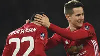 Musim ini Ander Herrera memang menjadi andalan dari Jose Mourinho untuk mengisi lini tengan Manchester United. (AFP/Paul Ellis)