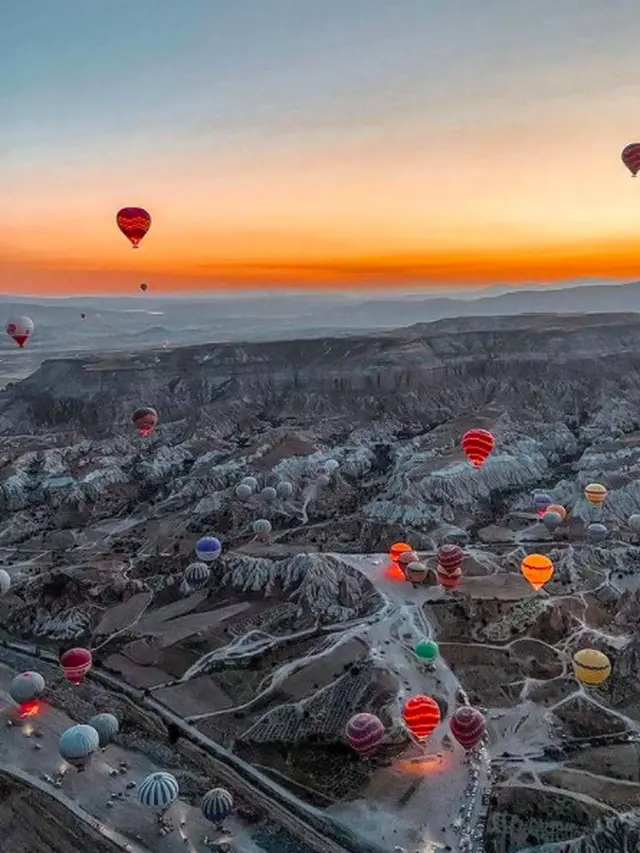 deretan potret keindahan Cappadocia Turki