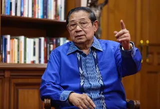 Presiden ke-6 Republik Indonesia, Susilo Bambang Yudhoyono. (Liputan6.com/Angga Yuniar)