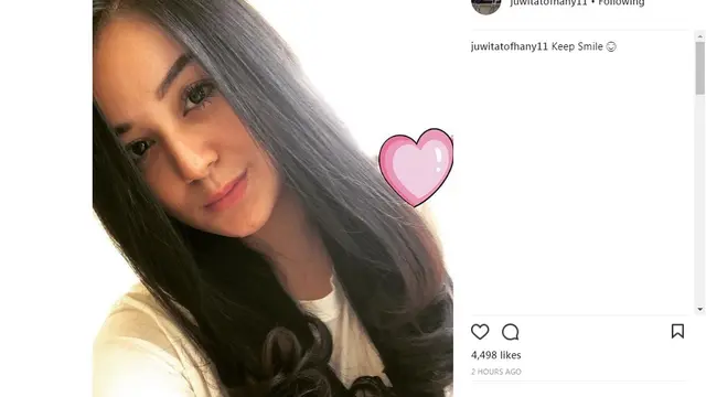 Juwita Tofhany (Foto: Instagram)