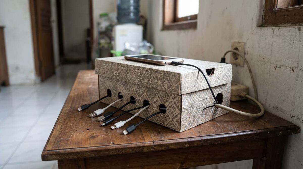 Shoebox Charging Station