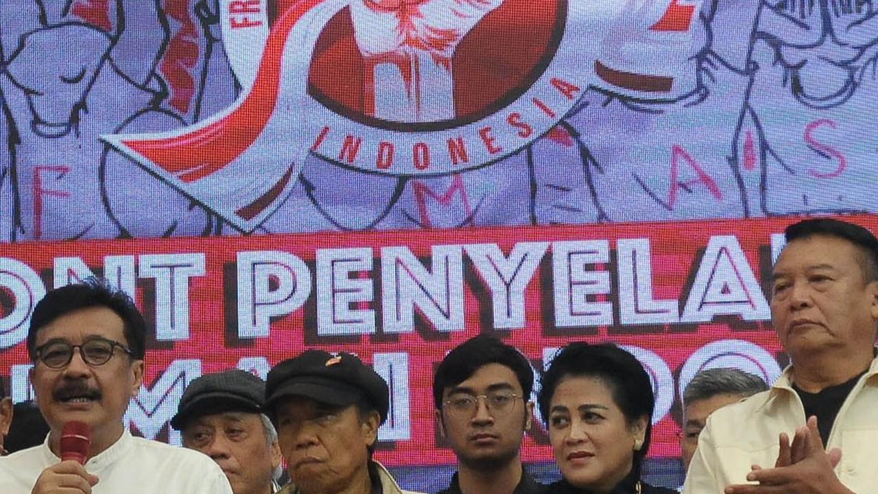 FOTO: Tolak Pemilu Curang, Aktivis hingga Purnawirawan TNI Bentuk Front Penyelamat Demokrasi dan Reformasi