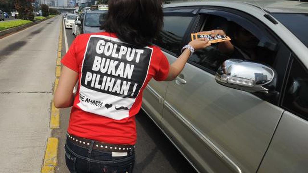 Demo tolak Golput pada Pilkada DKI