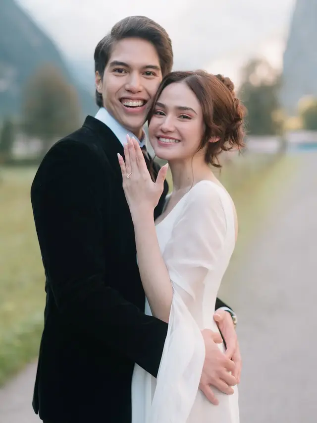 Aura Calon Pengantin Syifa Hadju Saat Dilamar El Rumi di Swiss, Tetap Cantik Menawan dengan Mata Berbinar