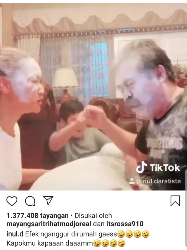 Unggahan Inul Daratista. (Foto: Instagram @inul.d)