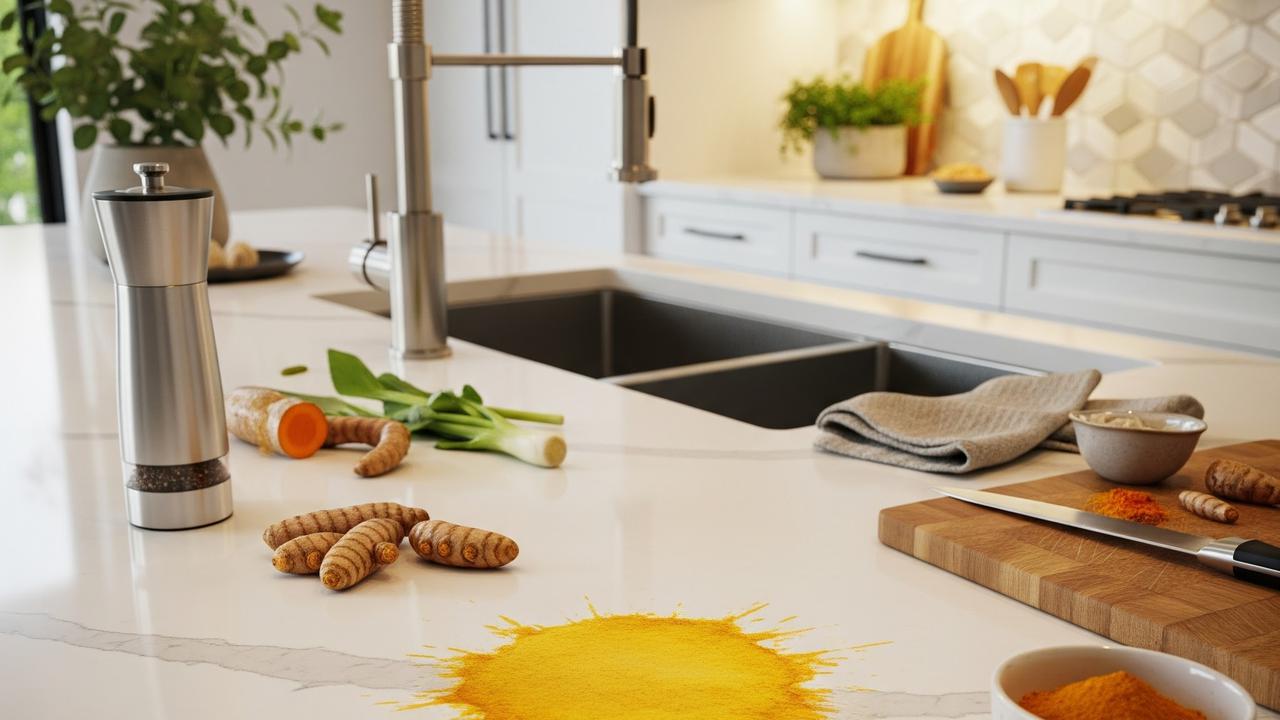 6 Cara Menghilangkan Noda Kunyit di Meja Dapur, Ampuh Pakai Bahan Sederhana di Rumah